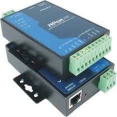 MOXA NPort 5232I - 2 Ports RS-422/485 Device Server, 10/100 Ethernet, Terminal Block, 15KV ESD, 2 KV Optical Isolation, 12-30VDC, 0 to 55C Operating Temperature