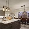 LOG BARN Pendant Lighting for Kitchen Island, 4-Light Farmhouse Industrial Lighting in Black Metal, 44" Linear Dining Room Lighting Fixtures Hanging view 2