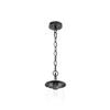 LOG BARN Outdoor Pendant Lights, Porch Fixture in Painted Black Metal with Clear Bubbled Glass Globe, Hanging Lantern Lamp for Gazebo, Entry, Yard view 4