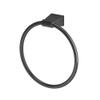 Gatco 4712MX Bleu, Towel Ring In Matte Black view 1