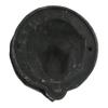 AB Tools Lion Head Face Door Knocker Bell Ringer Striker Cast Iron Round Circle view 2