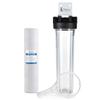 Whole House Sediment & Rust Complete Filtration System with Clear Housing 20" - 1" Ports view 1