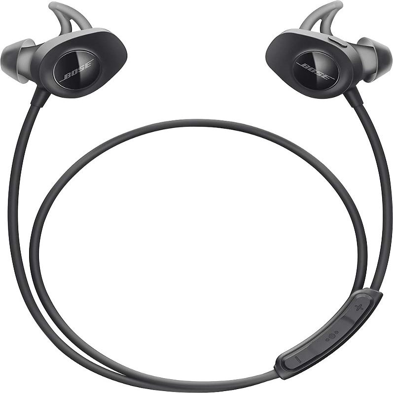 BOSE SoundSport Wireless Headphones, Black (Renewed)