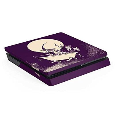 Skinit Decal Gaming Skin Compatible with PS4 Slim - Officially Licensed Disney The Nightmare Before Christmas Lock Shock and Barrel Art Design