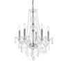 Elegant Furniture Verona 5 Light Chrome Chandelier Clear Royal Cut Crystal view 1