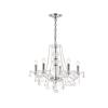 Elegant Furniture Verona 5 Light Chrome Chandelier Clear Royal Cut Crystal view 3