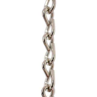 RCH Hardware CH-S51-16-PN-3 Fixture Chain (14 Gauge), Polished Nickel