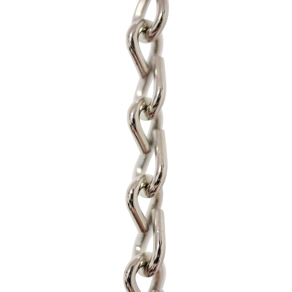 RCH Hardware CH-S51-16-PN-3 Fixture Chain (14 Gauge), Polished Nickel