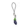 Egg Plant Leather Vegetables mobile/Cellphone Charm VANCA CRAFT-Collectible Cute Mascot Made in Japan view 1