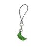 Snow Pea Leather Vegetables mobile/Cellphone Charm VANCA CRAFT-Collectible Cute Mascot Made in Japan view 1