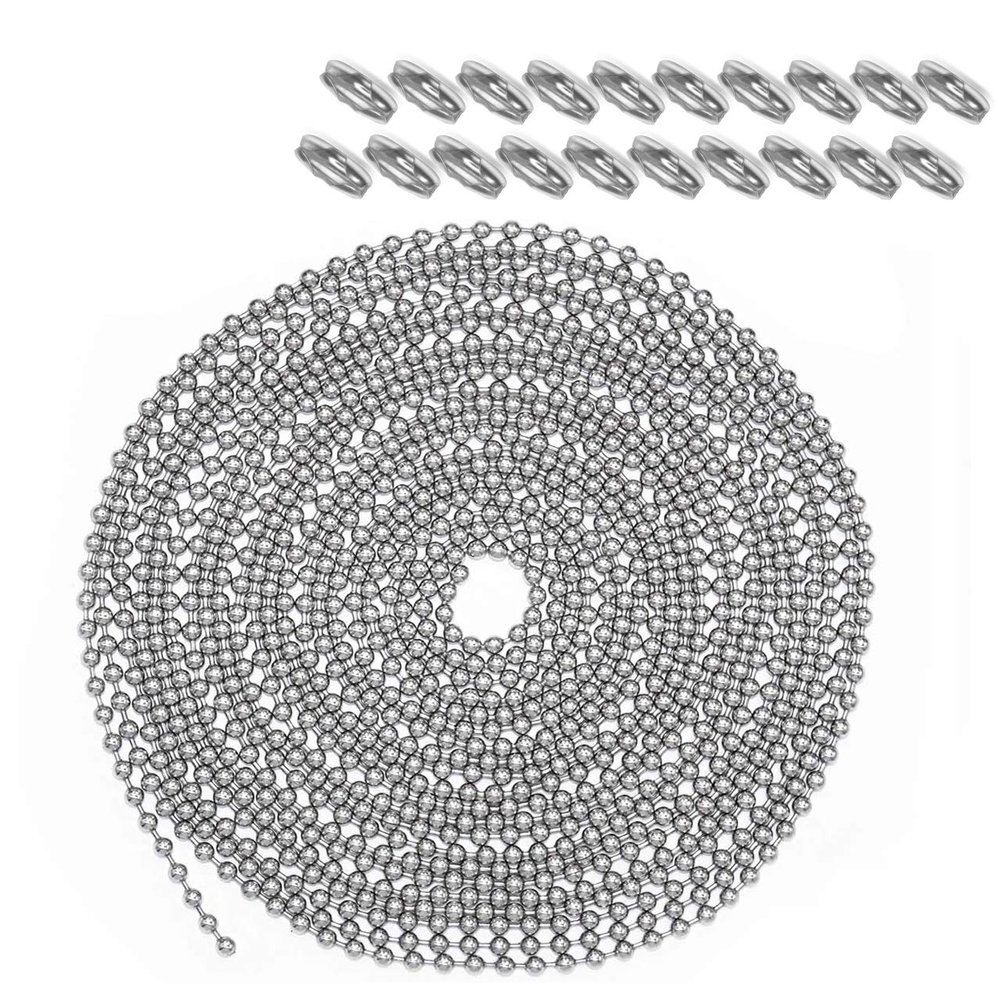 Awpeye 16 Feet Metal Fan pull chain extension, ceiling fan chain connector