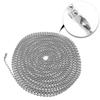 Awpeye 16 Feet Metal Fan pull chain extension, ceiling fan chain connector view 3