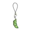 Fava Beans Leather Vegetables mobile/Cellphone Charm VANCA CRAFT-Collectible Cute Mascot Made in Japan view 1