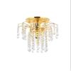 Elegant Lighting V6801F9C/RC Falls - One Light Flush Mount view 3
