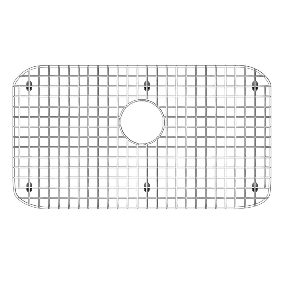 Whitehaus Collection WHNU2918RECG-SS Stainless Steel Sink Grid, Stainless Steel