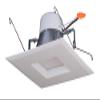 Satco 15 watt LED Downlight Retrofit; 5-6 inch Square Shape; 3000K; 120 Volt view 1