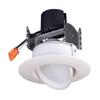 Satco S29463 Transitional LED Downlight in White Finish, 3.47 inches view 1