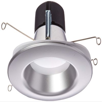 Satco 11.5 watt LED Downlight Retrofit; 5"-6"; Brushed Nickel Trim; 3000K; 120 Volts; Dimmable