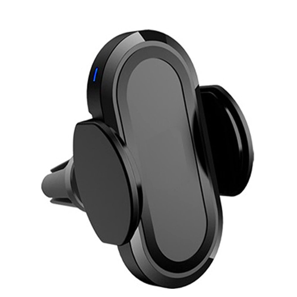MaximalPower Fast Qi Wireless Charger and Regular Car Air Vent for Samsung Galaxy Note 8 S8 Plus S7 Edge S6 Edge Plus Note 5 Standard Apple iPhone X iPhone 8 8 Plus (Wireless Charger Air Vent + Stand)