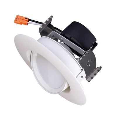 Satco S29465 Transitional LED Downlight in White Finish, 3.47 inches