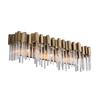 Varaluz Matrix Bathroom Vanity Light - 3-Light - Havana Gold view 2