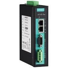 NPort IA5150A - 1 Port RS-232/422/485 Industrial Automation Device Server with Serial/LAN Power Surge Protection, Two 10/100BaseT(X) Ports with Single IP, 0 to 60C Operating Temperature
