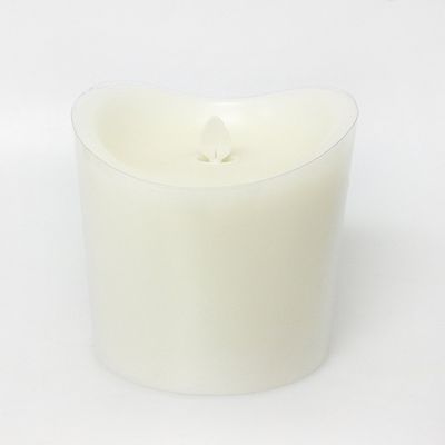 "Simulated" Flameless Candle 6"H (Large)