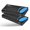 OREI 4K 60hz HDMI over Ethernet Extender HDBaseT, Balun Full 18Gbps 4:4:4 Over CAT 5/6/7 Ethernet Cable - IR Signal - 230 Ft @ 4K 60hz Power over Cable view 1