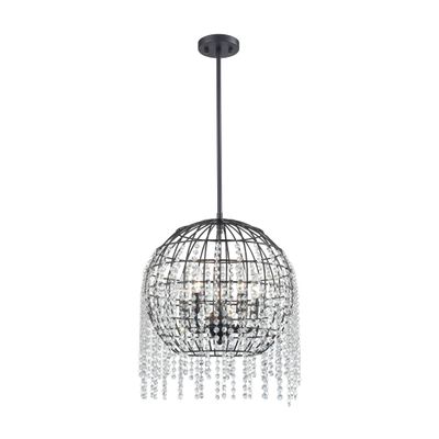 Elk Home 15305/5 Yardley 17'' Wide 5-Light Chandelier in Oil Rubbed Bronze