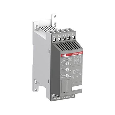 PSR37-600-70 - ABB PSR Series Softstarter, 10 HP / 7.5 kW @ 240V, 25 HP / 18.5 kW @ 480V, 30 HP / 22 kW @ 600V, 3 Phase Input, 3 Phase Output, Control Voltage: 100-240 VAC, IP20, 34 Amps