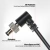 Alvin's Cables D-Tap to Locking DC 5.52.5mm Power Cable for Atomos Ninja V, Blackmagic Video Assist, SmallHD 702 Monitor, Hollyland Mars 400s, 60cm|2ft view 3