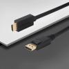 CableCreation 4K Active DisplayPort to HDMI Cable 6FT, DP to HDMI Cable DP 1.2 4K x 2K & 3D Audio/Video Monitor Cable,Support Eyefinity Multi-Screen,1.8M / Black view 4