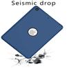 Case for ipad 4th 3rd 2nd Generation 9.7 inch (11Years ago Old Model) A1458 A1430 A 1416 High-Impact Shock Absorbent Silicone Hard Plastic Dual Layer Protective case Cover Blue Black view 3