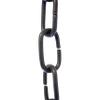 RCH Hardware CH-08-OBB-3 Solid Brass Chain for Hanging, Lighting-Standard Unwelded Links (3 ft/1 Yard) view 1