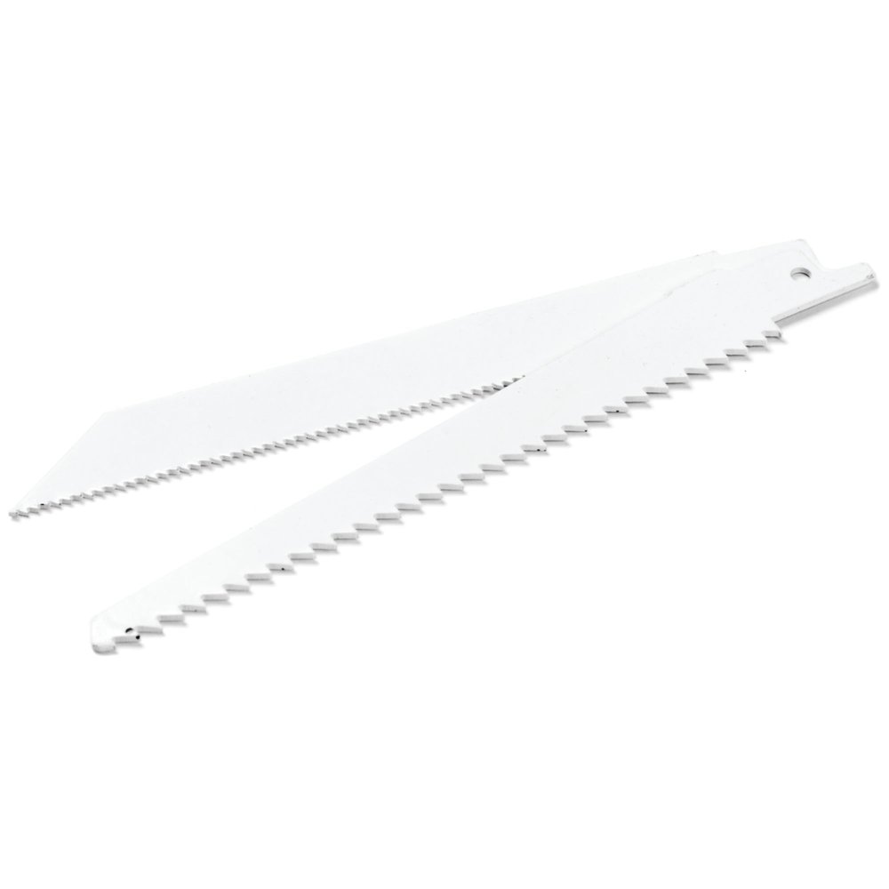 Performance Tool W8608 6-Inch Reciprocating Saw Blades with 10TPI and 14TPI Blades for Cutting Wood, Soft Metal, and Plastics