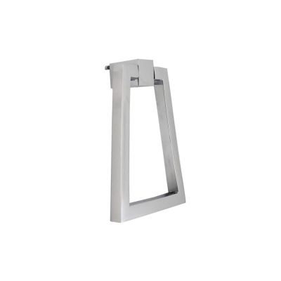 PRIMA Decorative - Triangle Ring Pull 2X3X4 - Solid Brass Cabinet Ring Pull, Sand Casted &Hand Finished Kitchen and Cabinet Furniture Pull Handle for Home Dcor and Office Use Satin Nickel