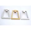 PRIMA Decorative - Triangle Ring Pull 2X3X4 - Solid Brass Cabinet Ring Pull, Sand Casted &Hand Finished Kitchen and Cabinet Furniture Pull Handle for Home Dcor and Office Use Brushed Brass view 2