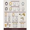 PRIMA Decorative - Triangle Ring Pull 2X3X4 - Solid Brass Cabinet Ring Pull, Sand Casted &Hand Finished Kitchen and Cabinet Furniture Pull Handle for Home Dcor and Office Use Brushed Brass view 4