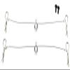 Apex RC Products 165mm Body Clip Lanyard Retainer W/Silver Aluminum Mount #4036S view 1