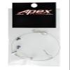 Apex RC Products 165mm Body Clip Lanyard Retainer W/Silver Aluminum Mount #4036S view 4