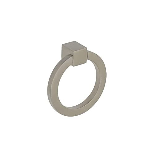 Prima Decorative - Ring Pull 4 Round Brass SN - Satin Nickel