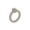Prima Decorative - Ring Pull 4 Round Brass SN - Satin Nickel view 1