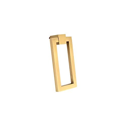 Prima Decorative - Designer Ring Pulls 4 2- Solid Brass Home & Kitchen Dcor Hardware Rectangular Ring Pull, Home Renovation Sand Casted & Hand Finished Cabinet Ring Pulls