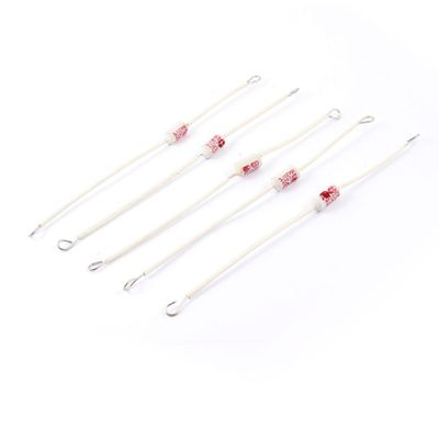 Aexit 5PCS RY Amplifier Installation Series 200 Degree Electronic Cooker Thermal Links Fuses 250V 15A