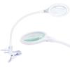 Brightech LightView Flex Magnifying Desk Lamp with Clamp, 1.75X Light Magnifier, Adjustable Magnifying Glass with Light for Crafts, Reading, Close Work view 1