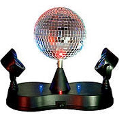 New 9 inch LED Color Party Dance Night Club Music Deluxe Rainbow Disco Light QUICK SHOP Plastic Globe Light