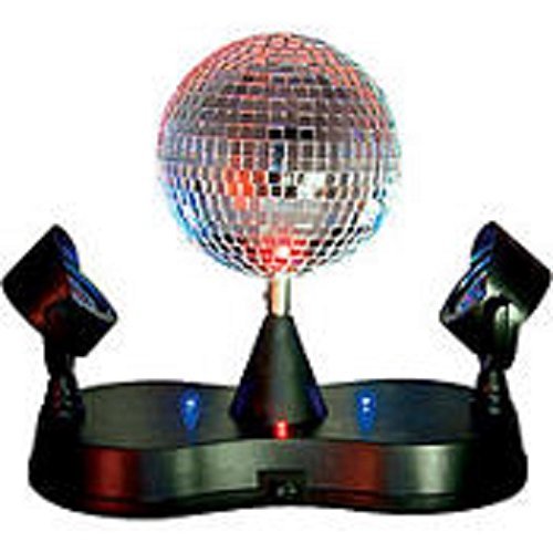 New 9 inch LED Color Party Dance Night Club Music Deluxe Rainbow Disco Light QUICK SHOP Plastic Globe Light