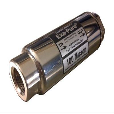 TurboWerx Nickel-Plated Exa-Pure 100 Filtration System 3.5 Long x 1.2