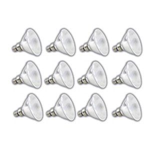 (12 Pack) 90 WATT PAR38 Flood 32 Degrees SHATTERPROOF Supra Life Halogen Bulb 130 Volts Long Life PAR38 Halogen Bulb Shatter Resistant