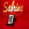MIRROR MANIA Name Light Up Lamp LED Personalized Create Your Own Name in Script Cursive Table Lamp - 16 Color Options, Dimmer, Free Engraving view 4